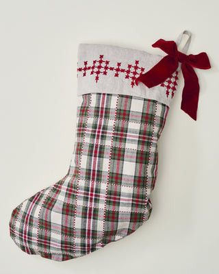 Classic Christmas Plaid Stocking | Magnolia
