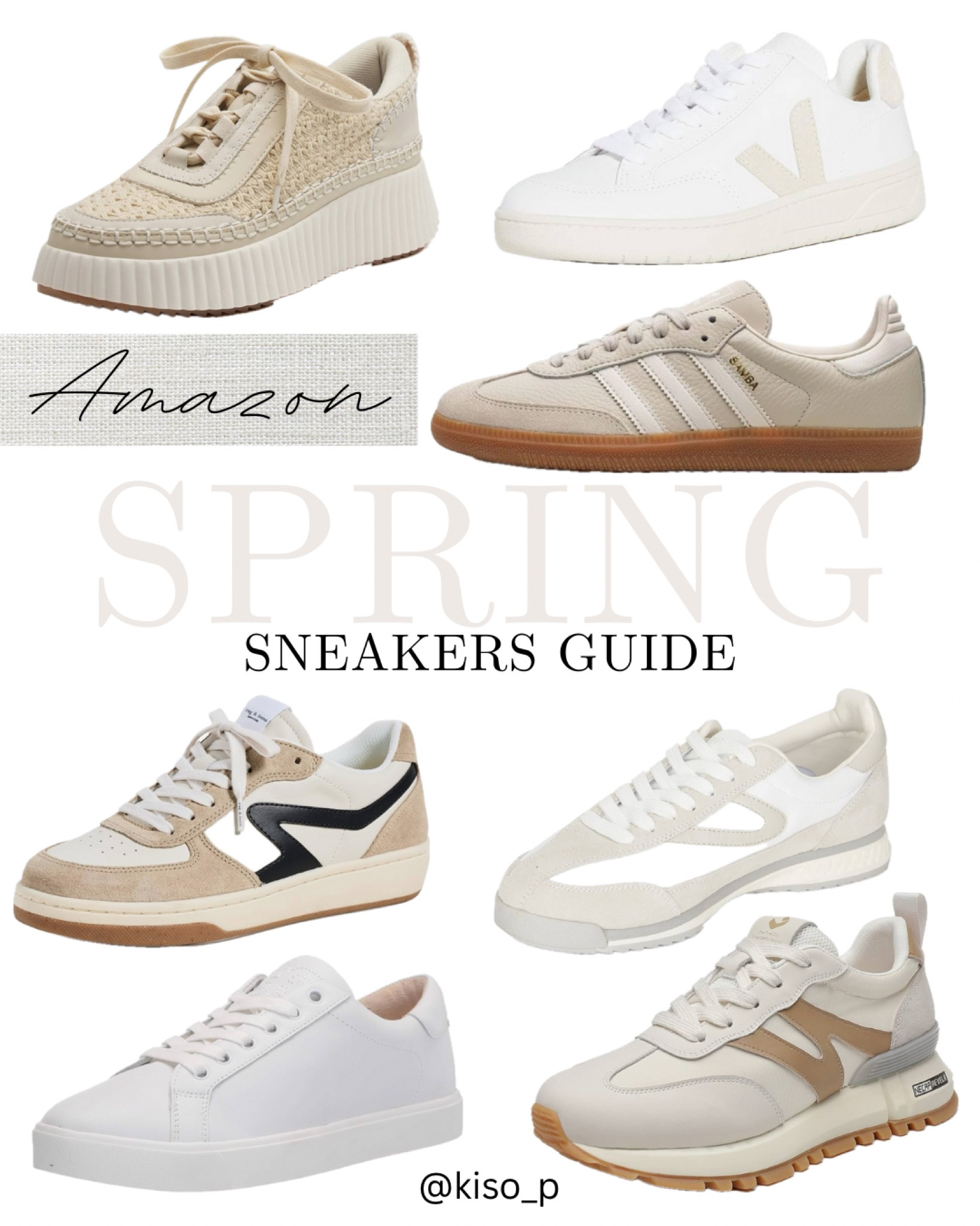 Spring Sneakers Guide/ Neutral Spring Sneakers/ Spring Sneakers/ Neutral Sneakers/ Everyday Spring Sneakers/ Everyday Sneakers/ Trending Spring Sneakers

#LTKSeasonal #LTKstyletip #LTKshoecrush