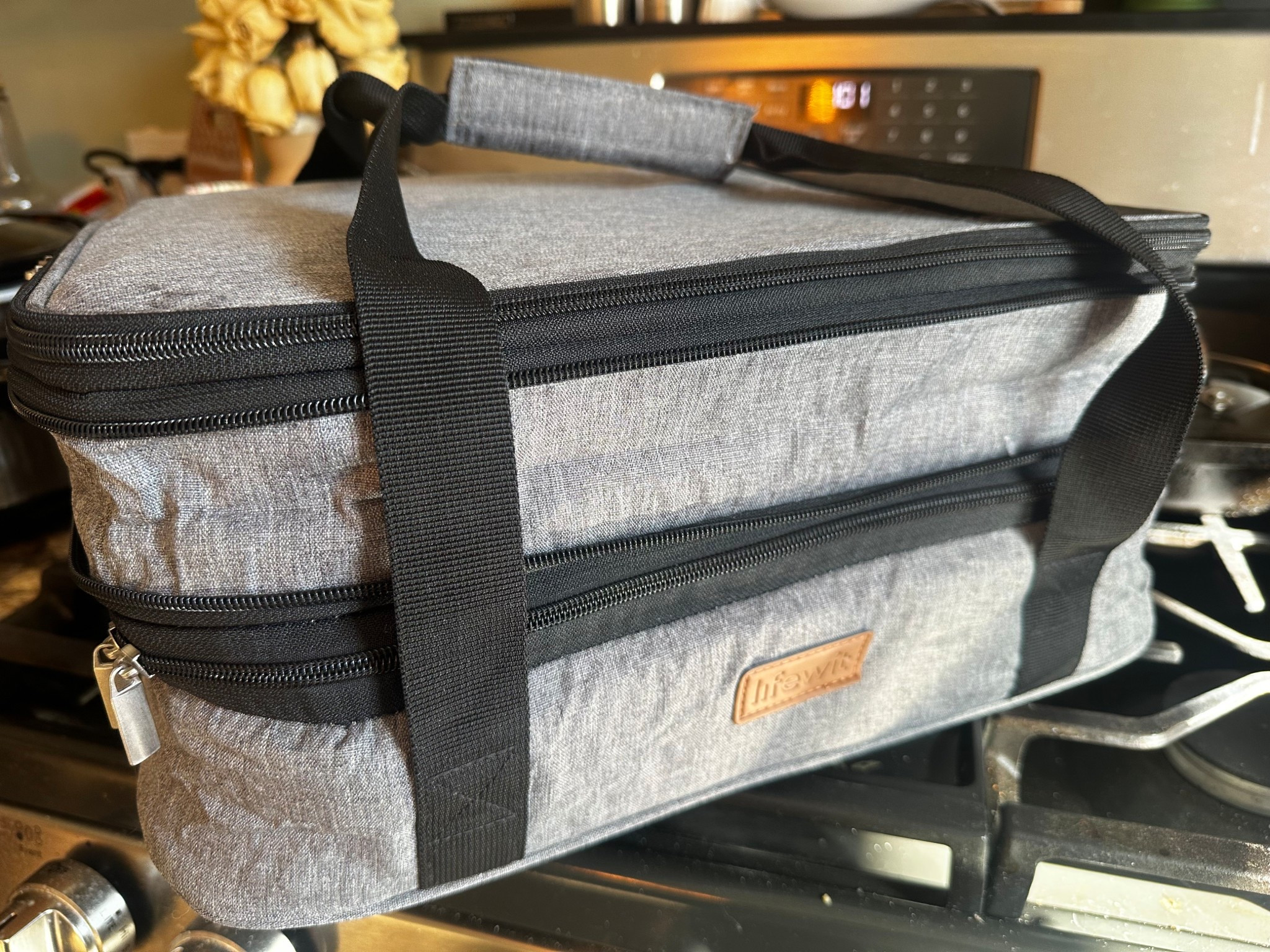 The most useful insulated casserole carrier for holidays & get together! 

#kitchenfinds #casserolecarrier

#LTKHome