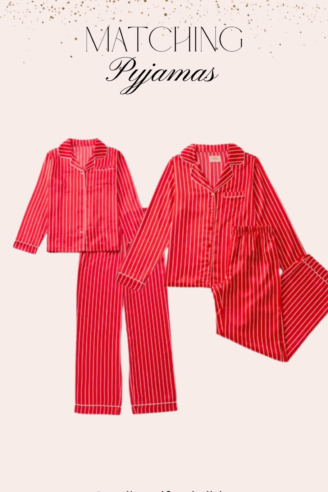 Red Striped Satin Matching Pyjamas

#LTKfamily #LTKgiftguide #LTKCyberWeek