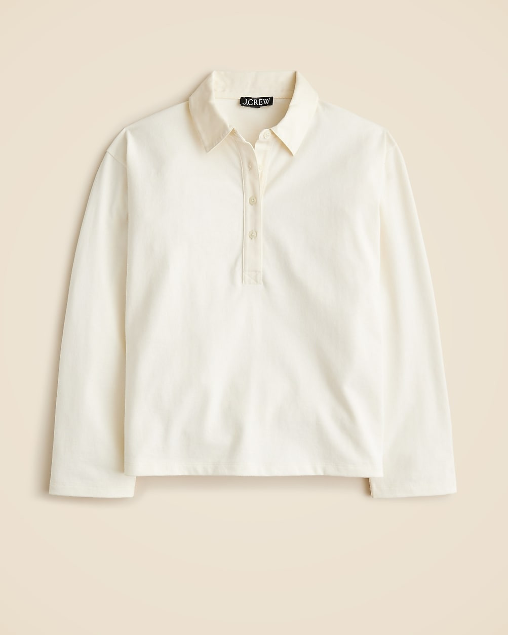 Mariner jersey long-sleeve polo T-shirt | J. Crew US