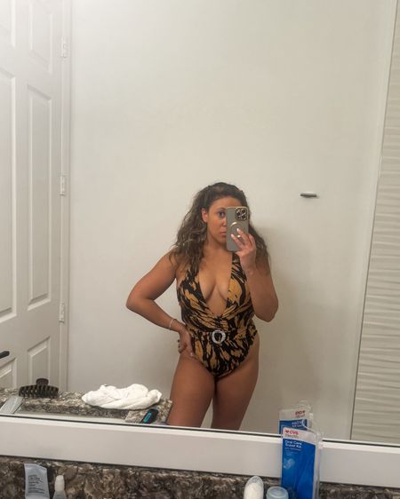 One piece plunge swimsuit! 

Vacation outfit. Spring break. Swimsuits. Travel style. Sexy one piece swimsuit. Amazon finds. Beach day. Pool day. 

#LTKswim #LTKtravel #LTKSeasonal