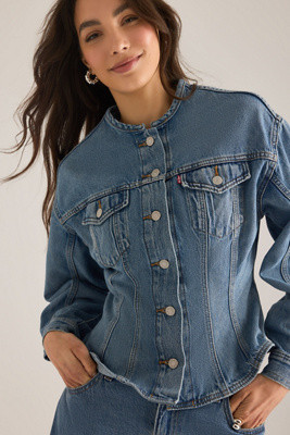 Levi's Denim Trucker Jacket | Anthropologie (UK)