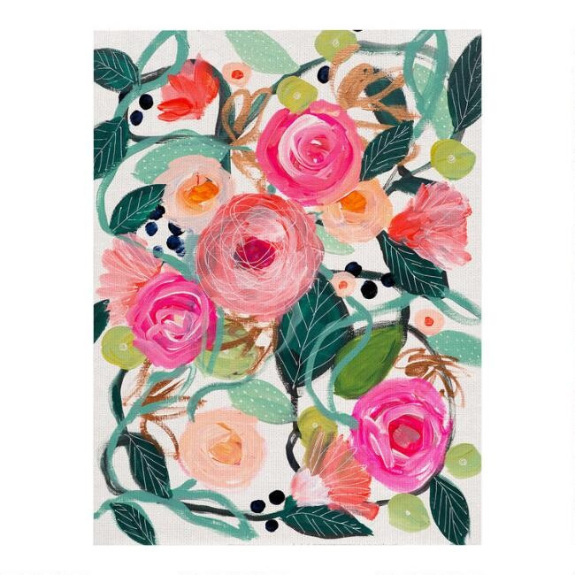 Michelle's Smile By Carrie Schmitt Canvas Wall Art | World Market
