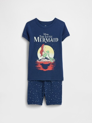 babyGap × Disney The Little Mermaid 100% Organic Cotton PJ Set | Gap Factory