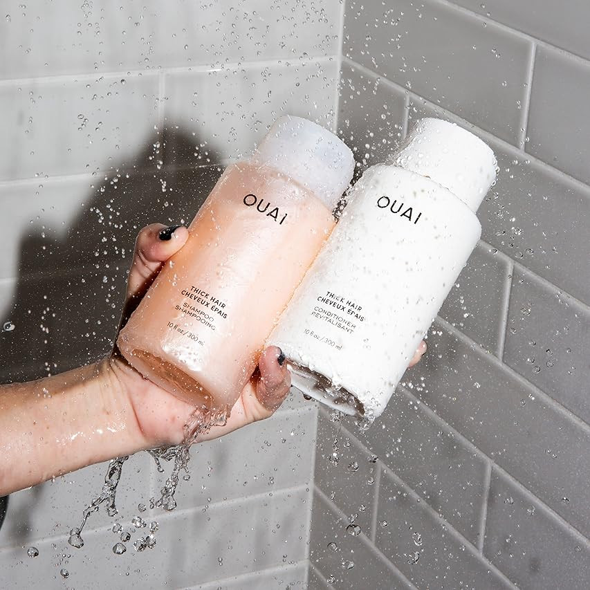 OUAI Fine Shampoo + Conditioner Set. Free from Sulfates. 10 oz Each. | Amazon (US)
