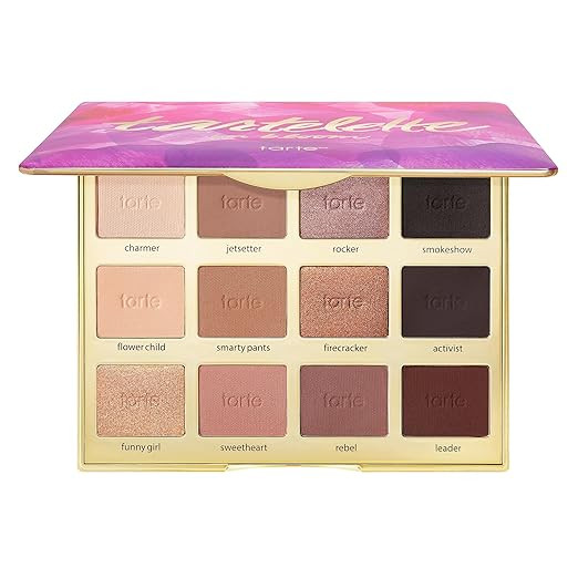 tarte tartelette in bloom Amazonian clay palette – Full-Size Eyeshadow Palette with Neutral Mat... | Amazon (US)