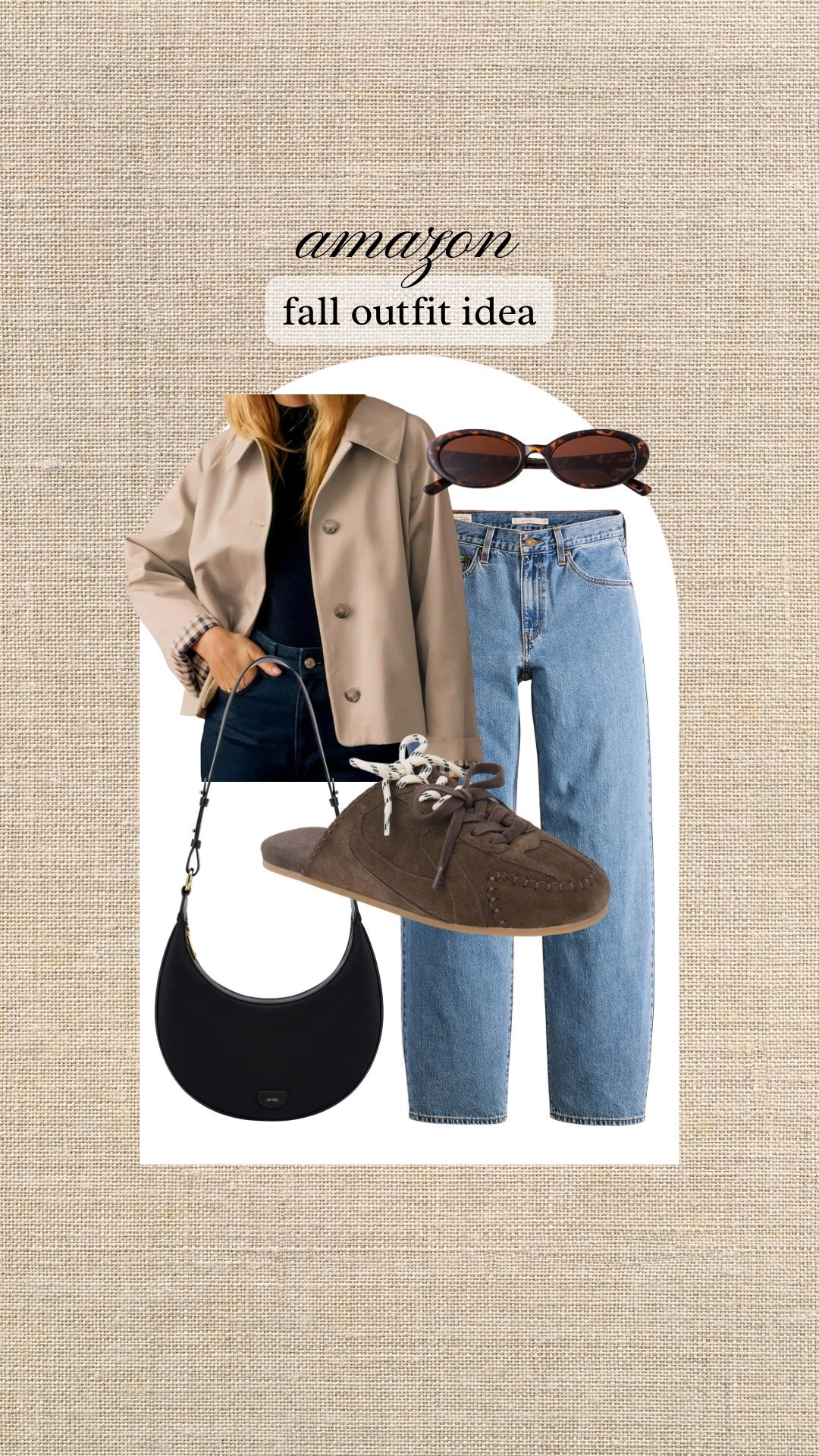 Amazon fall outfit idea
Cropped trench
Mule sneaker


#LTKFindsUnder100 #LTKSeasonal #LTKFindsUnder50