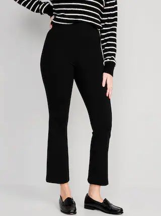 Extra High-Waisted Stevie Cropped Flare Pants for Women | Old Navy (US)