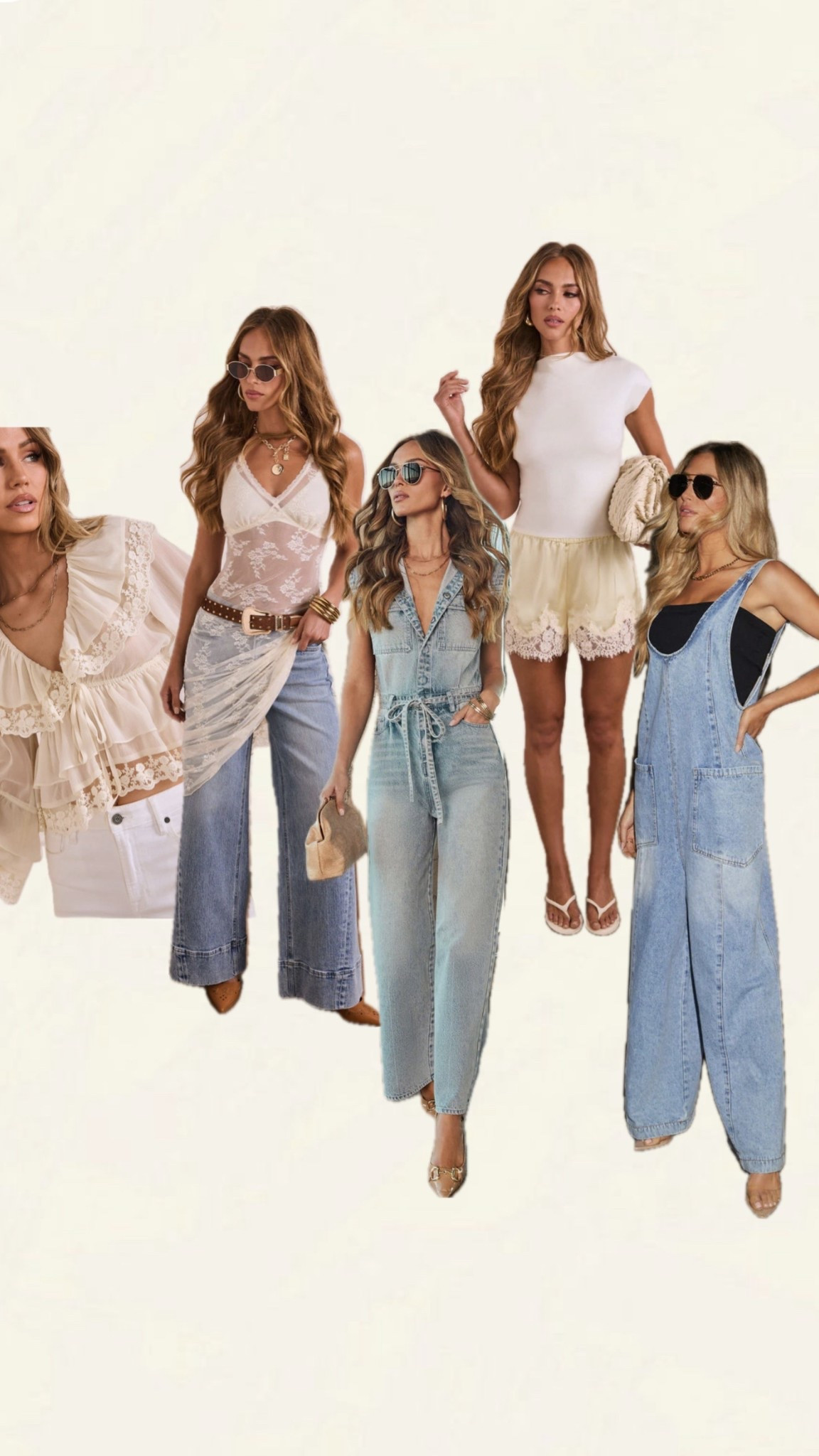 Semi western detailed pieces and looks with VICI — subtle touches of lace and denim, lots of texture and design. Loveeee!! @VICI #western #westernstyle #boho 

#LTKSpringSale