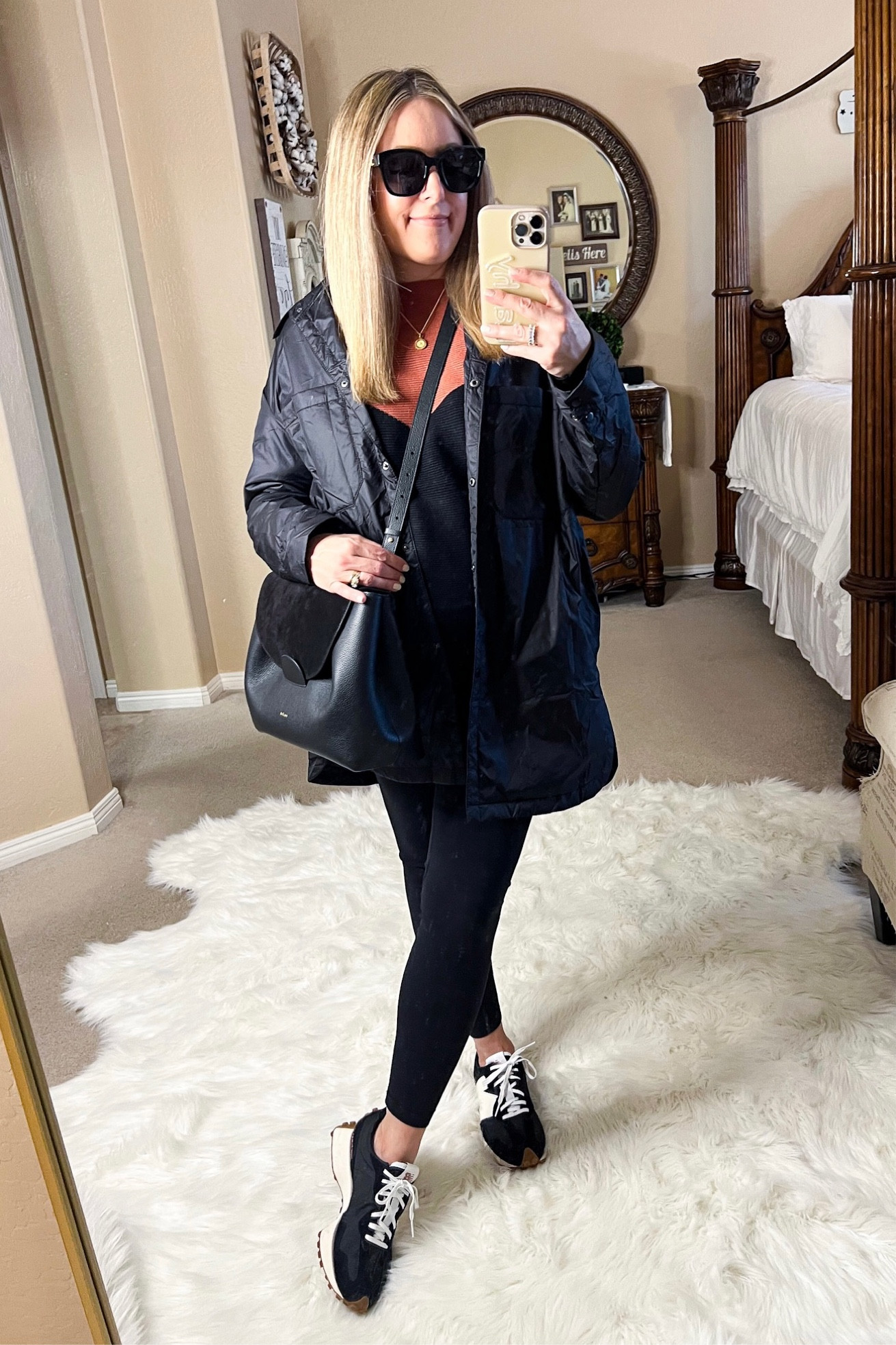 Love this lightweight puffer jacket and sweater to transition into Spring. (Jacket and sweater links available soon!)

Amazon finds. New Balance 327. Lululemon Align Leggings. Celine. Celine sunglasses. Celine Triomphe. Luxury sunglasses. Designer sunglasses.

#LTKshoecrush #LTKFind #LTKstyletip