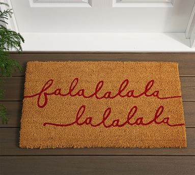 Fa La La Doormat | Pottery Barn (US)