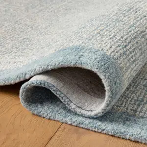 Magnolia Home by Joanna Gaines x Loloi Henley Ivory / Blue Area Rug | Wayfair North America