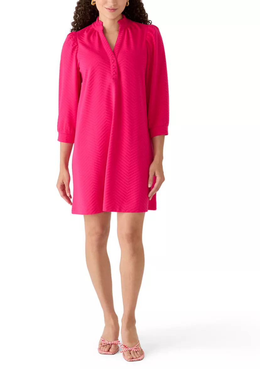 Petite Jacquard Knit Dress | Belk