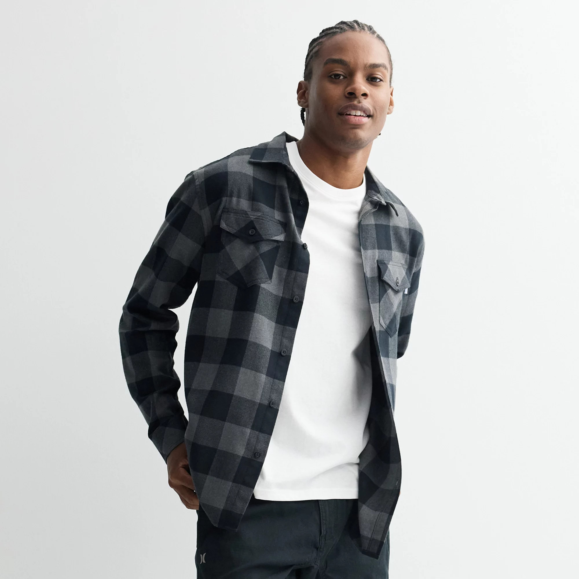 Men's Hurley Button Down Flannel | Kohl's