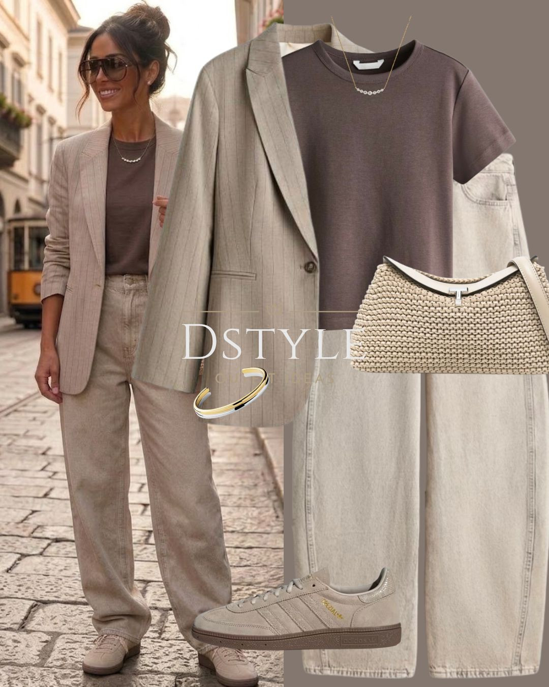 Workwear, but make it Milan-chic 🇮🇹. Loving this blazer paired with casual t-shirt and my #Spezials for an easy yet polished everyday #outfit idea.

#LTKootd #LTKWorkwear