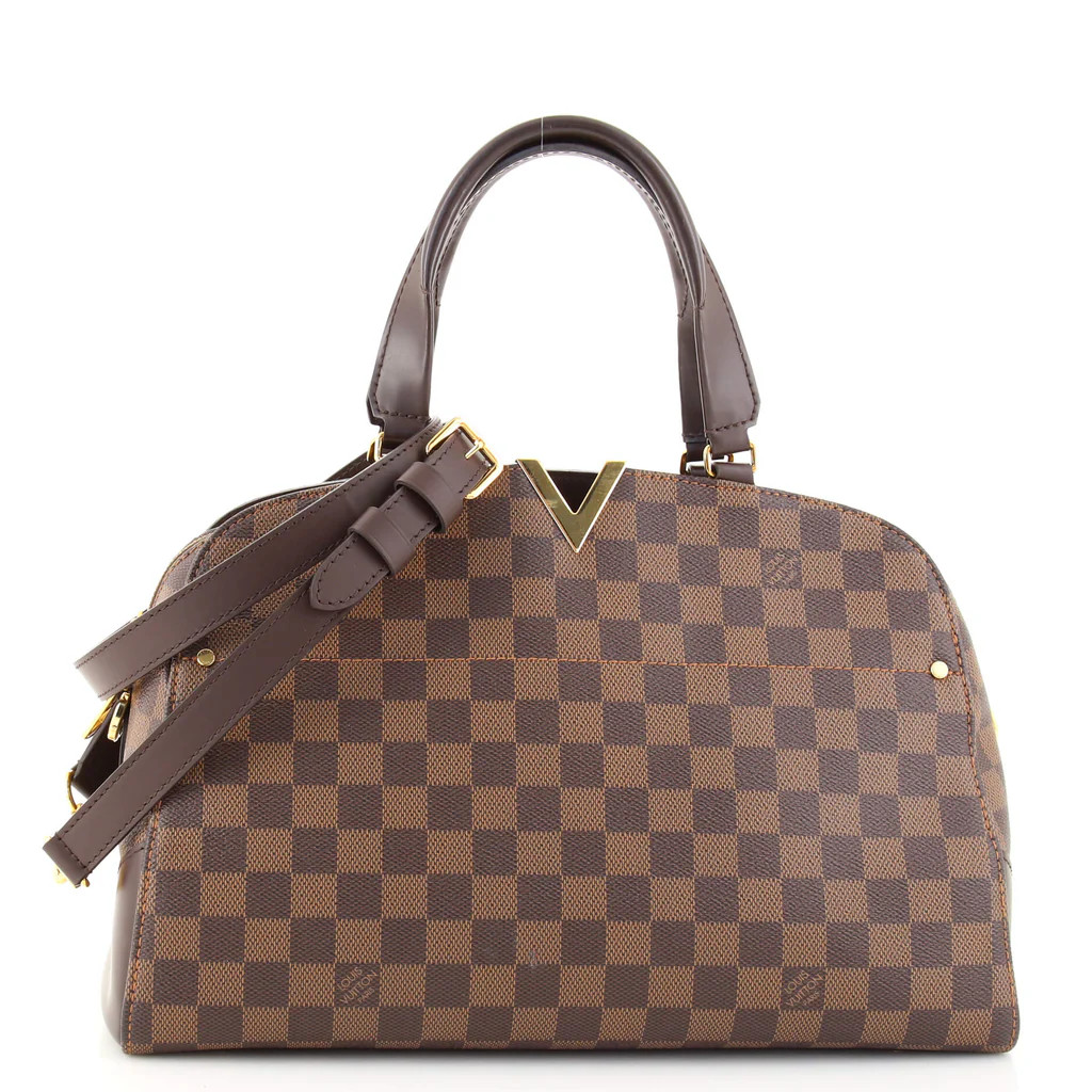 Louis Vuitton Kensington Bowling Bag Damier Brown 13766418 | Rebag