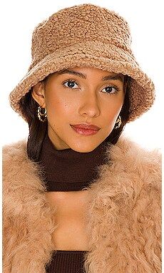 8 Other Reasons Sherpa Bucket Hat in Tan from Revolve.com | Revolve Clothing (Global)