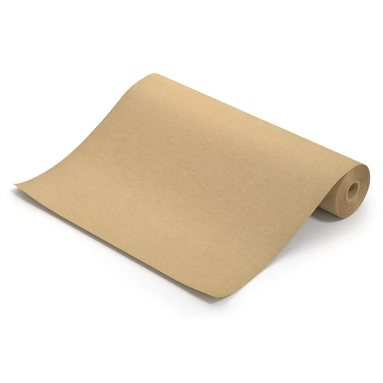 Bryco Goods Brown Kraft Paper Roll - 18 Inch x 100 Feet - Moving Supplies, Gift Wrapping, Arts & ... | Walmart (US)