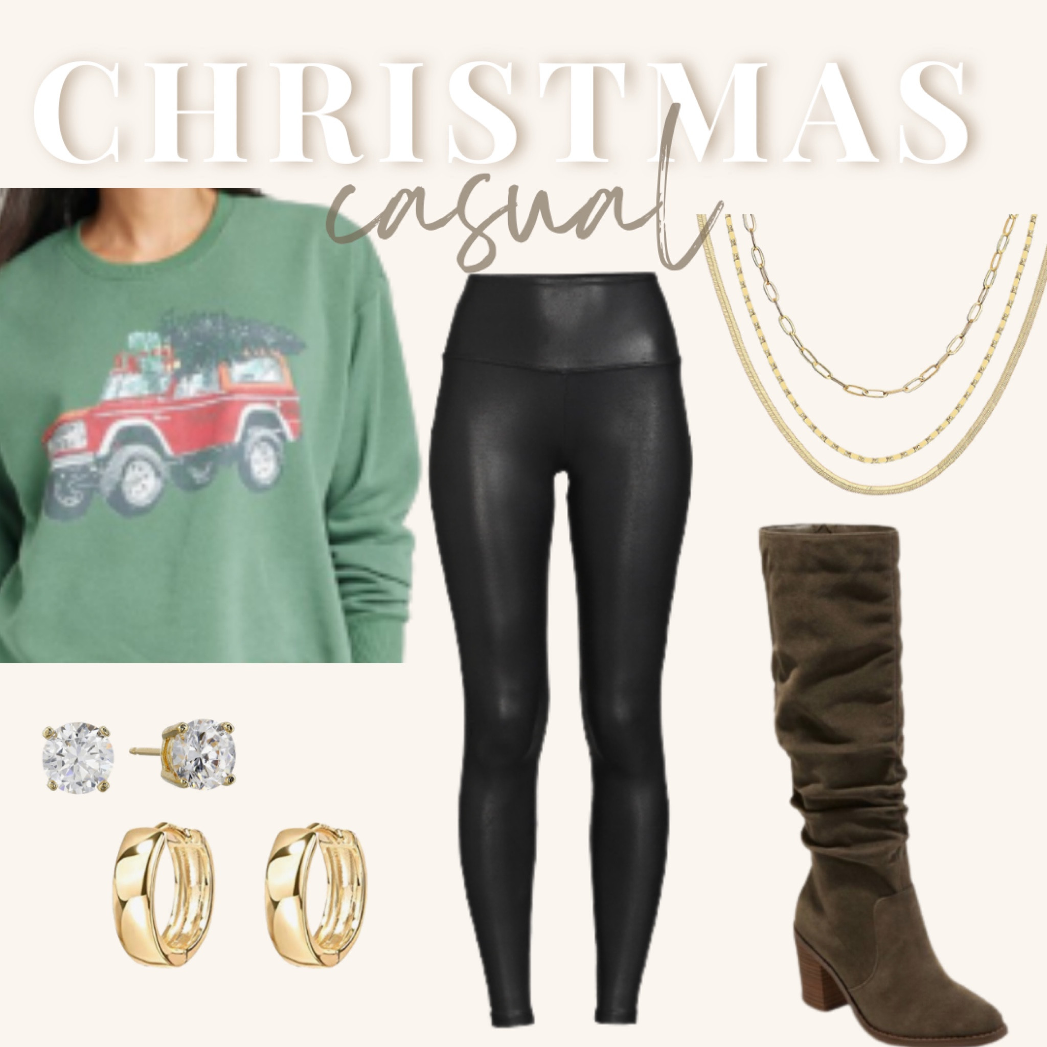 Casual Christmas fit idea!🎄

#LTKunder50 #LTKHoliday #LTKSeasonal