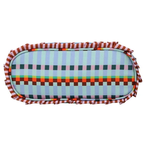 Pen+Gear Striped Ruffle Pencil Pouch, Multicolor | Walmart (US)