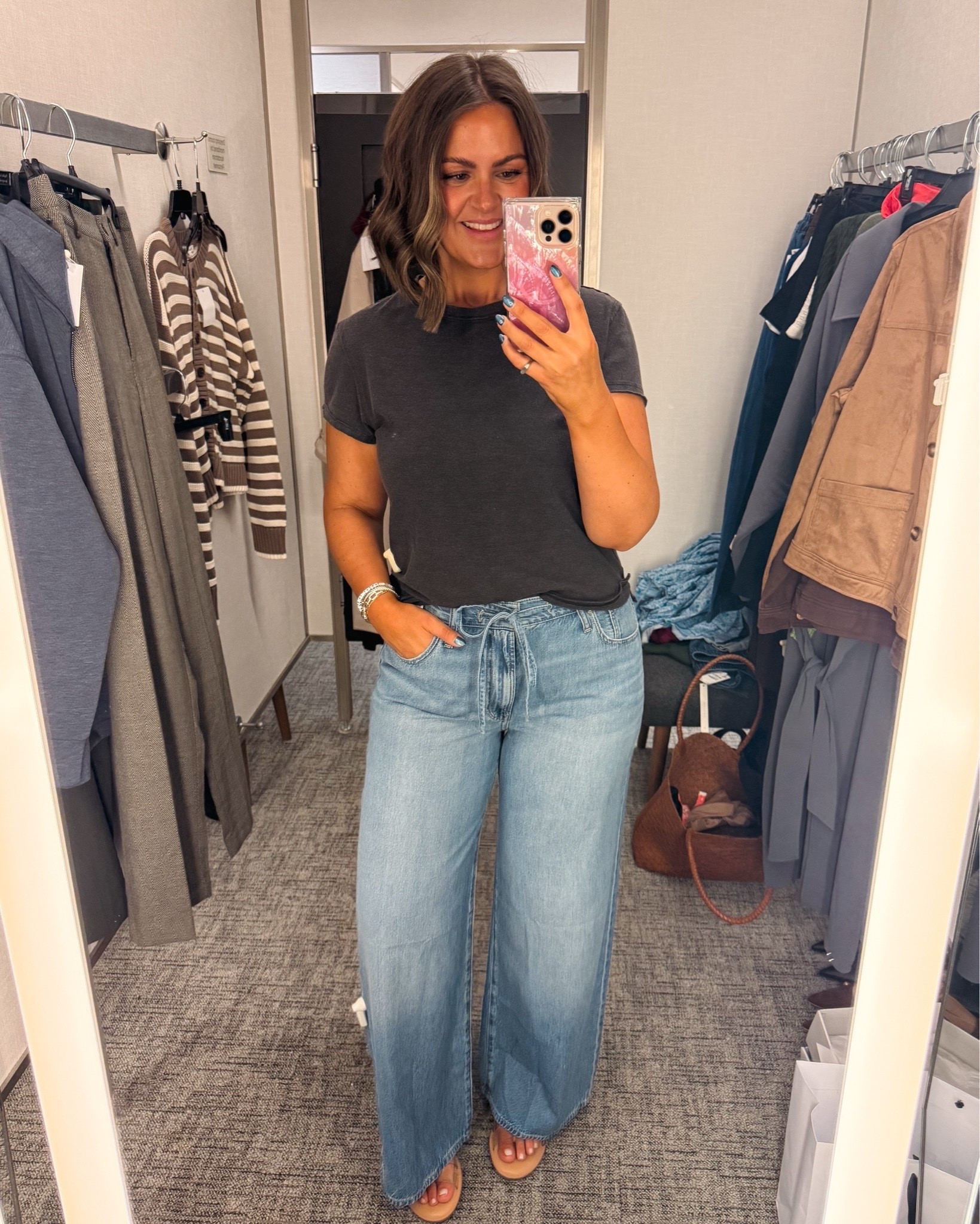 These jeans are back in stock from Nordstrom!! Wearing a 32 (I sized up) top is a Large!

Watchnow, finds under 100, madewell, Courtney Hamilton

#LTKootd #LTKMidsize #LTKmomlife