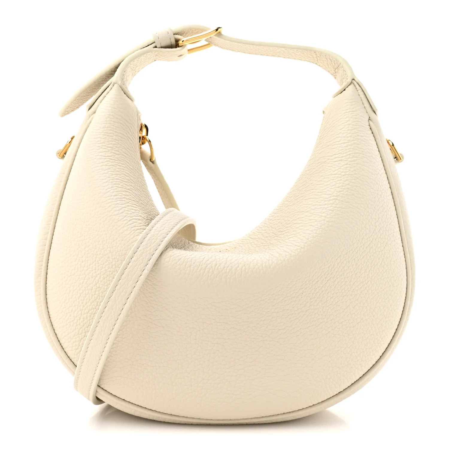 Celine Supple Grained Calfskin Teen Lulu Shoulder Bag Rice 1827878 | FASHIONPHILE (US)