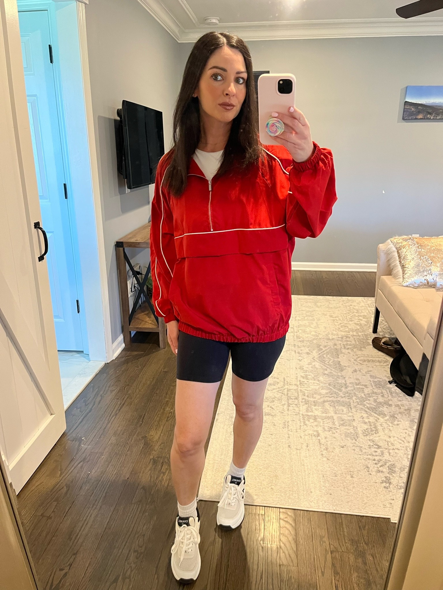 OOTD ❤️

This is my go-to outfit formula for a day like today that is chilly in the morning and warm in the afternoon. This windbreaker is the perfect throw-on layer when the temps can’t make up their mind—easy to take off, easy to style, and always looks put together.


@amazonfindsandfashion 
#springoutfit #ootdstyle #athleisurewear #casualoutfits #ltkstyle #amazonfashion #amazonfinds #amazonjacket #windbreakerstyle

#LTKootd #LTKmomlife #LTKActive