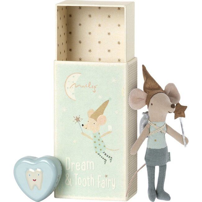 Dream & Tooth Fairy Mouse in Blue Box | Maisonette