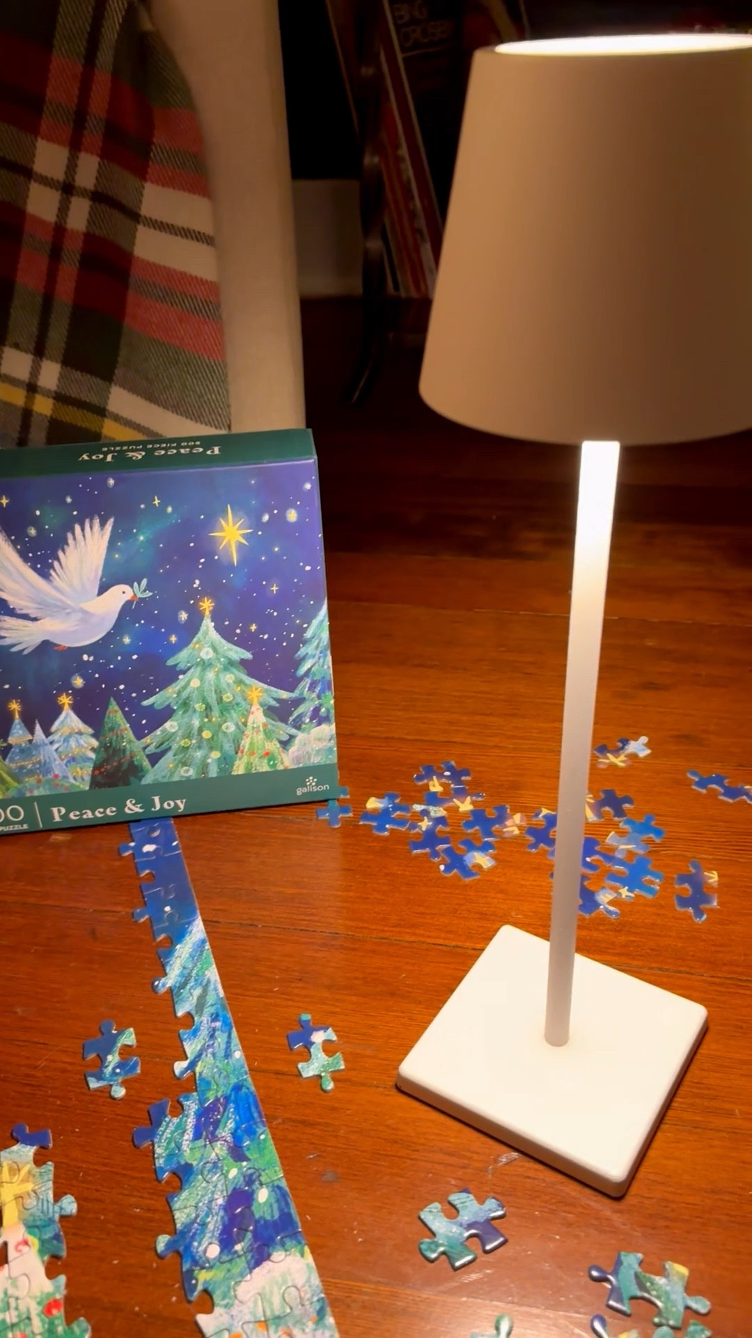 My favorite puzzles and this little light comes in handy when I’m putting them together.

#puzzle #amazon #galisonpuzzle #christmaspuzzle #light #organizeddwelling 

#LTKGiftGuide #LTKHoliday #LTKSeasonal