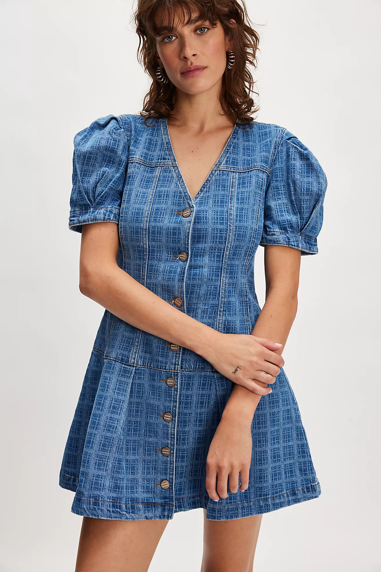 Damson Madder Adeline Shell Mini Dress | Free People (Global - UK&FR Excluded)