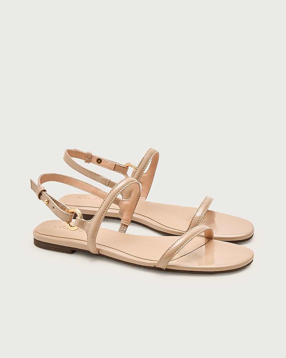 Audrey sandals in patent leather | J. Crew US