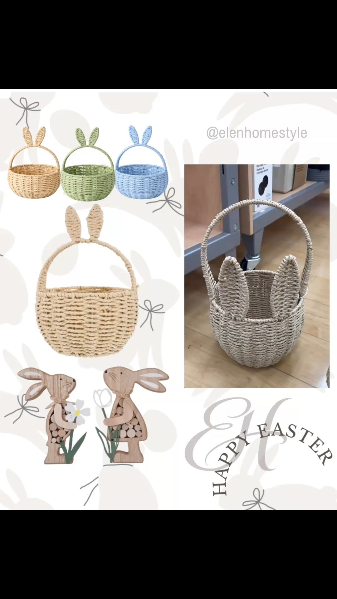 Sweet Easter bunny baskets in the cutest spring colors 🐰💛 Perfect for egg hunts, kids’ gifts, or styling your home for Easter. I love how they add a soft, cozy touch to any space ✨

#LTKhome #LTKspring #LTKeaster #EasterDecor #SpringDecor

#LTKSeasonal #LTKU #LTKHome
