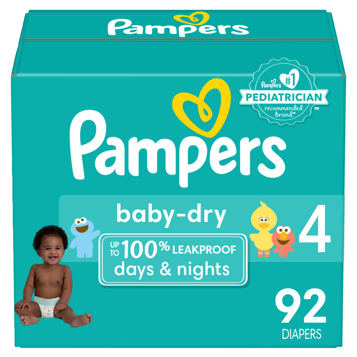 Pampers Baby Dry Diapers - (Select Size and Count) | Target