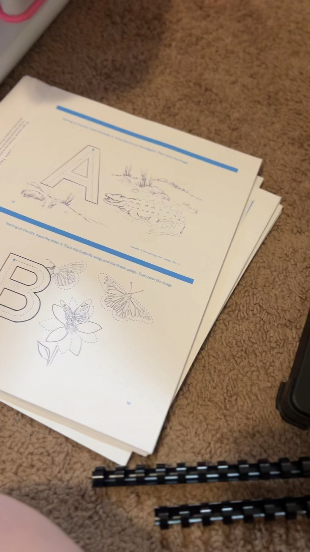 Created some handwriting books for my girls, and I’m so glad I invested in this binding machine years ago! It’s been more useful than I ever imagined. Also linking a few of our other  favorite homeschool items! #MomLife #PreschoolFun 

#LTKFamily #LTKBacktoSchool #LTKVideo