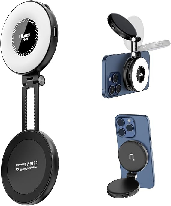 Fill Light for Magsafe LED Phone Light Attachment Selfie Ring Light Brightness Adjustable Compati... | Amazon (US)