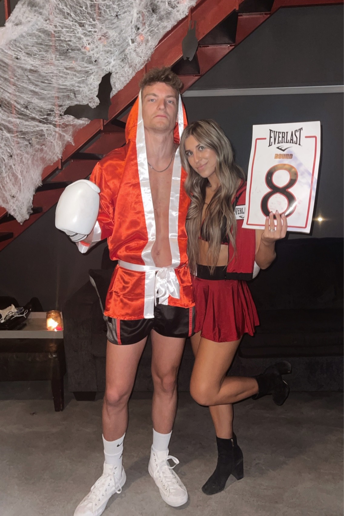 Halloween Couple Costume
Ring girl & boxer  

#LTKHoliday #LTKHalloween #LTKSeasonal