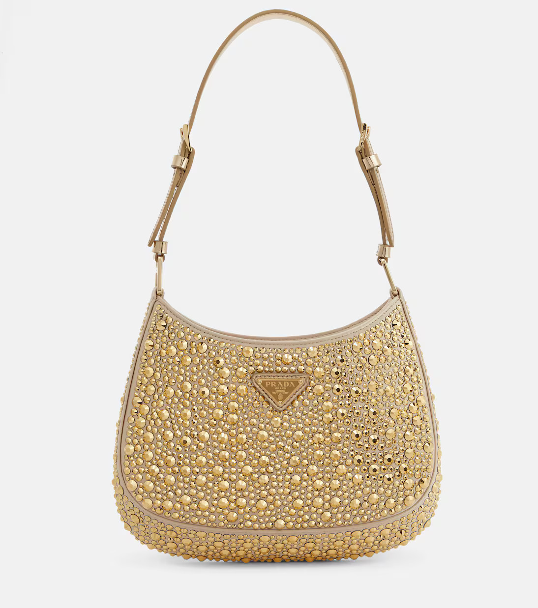 Verzierte Schultertasche Cleo aus Satin | Mytheresa (DACH)