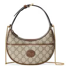 Half-moon-shaped mini bag with Interlocking G | Gucci (US)