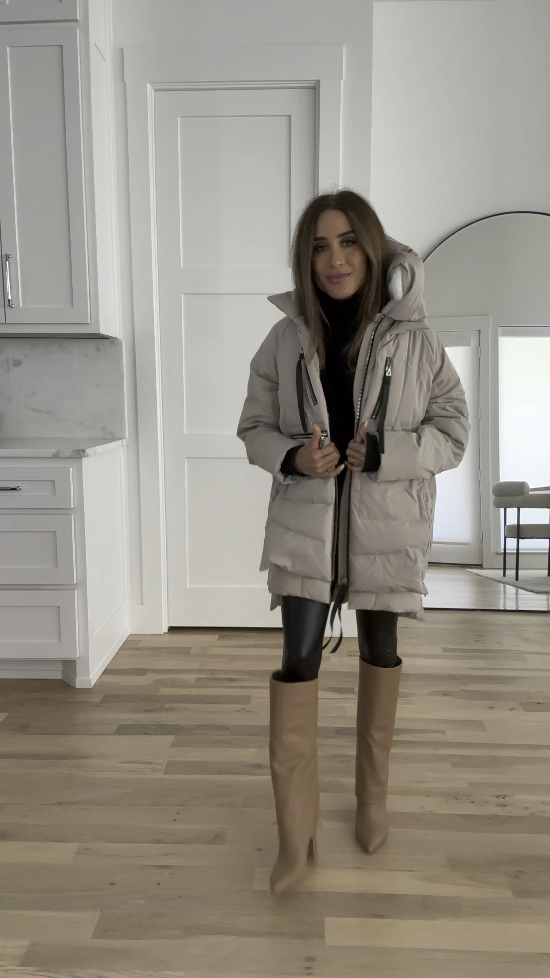 Amazon puffer jacket petite friendly wearing size xxs black tunic sweater size s fall outfit idea 

#LTKFindsUnder100 #LTKSeasonal #LTKFindsUnder50