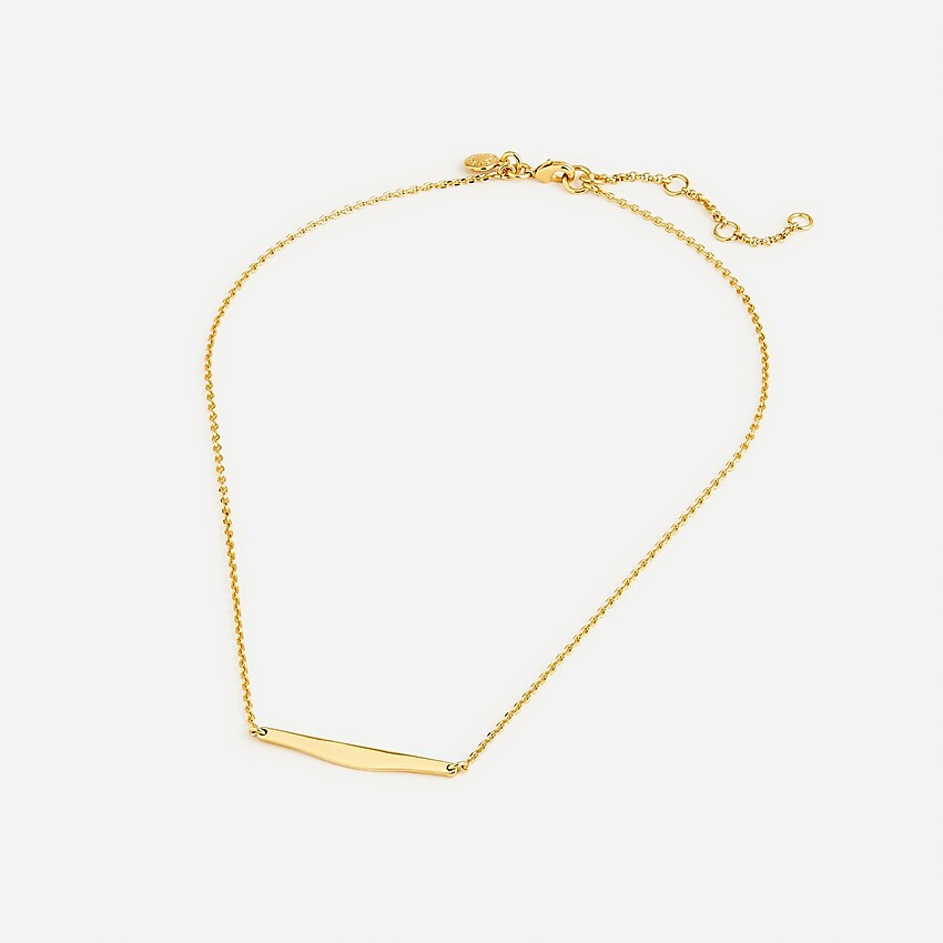 Short bar necklace | J. Crew US