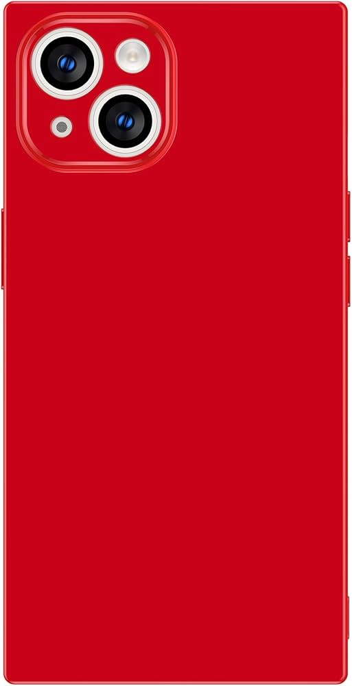 Cocomii Square Case Compatible with iPhone 14 - Slim, Glossy, Solid Color, Vibrant Hues, Easy to ... | Amazon (US)