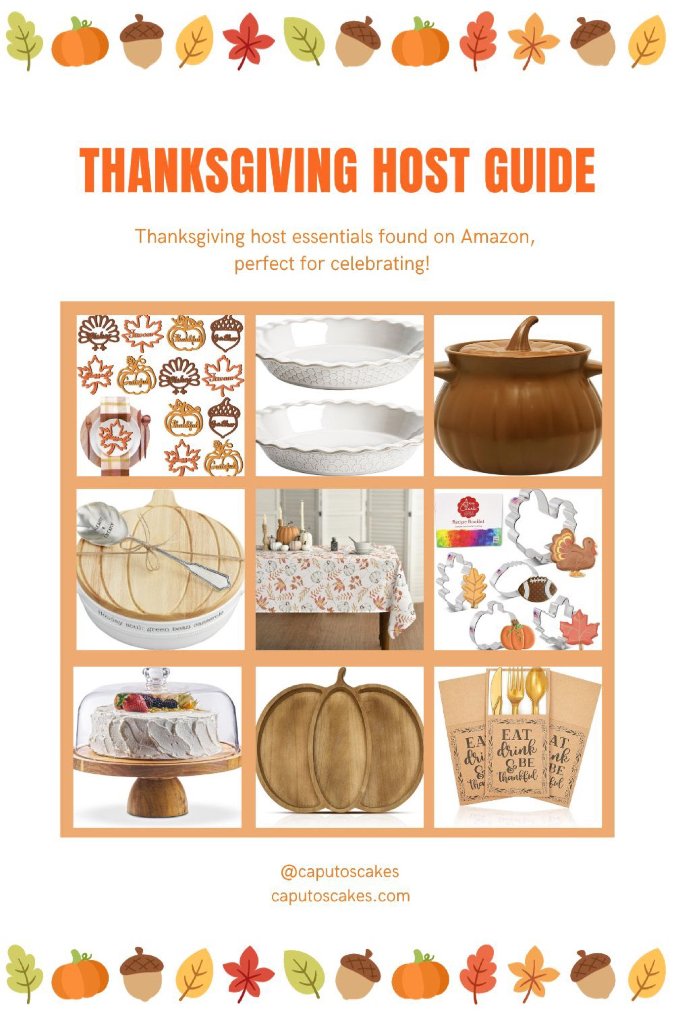 Thanksgiving Host Guide 

#LTKparties #LTKSeasonal #LTKfamily