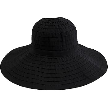 San Diego Hat Company Women's Ribbon Large Brim Hat | Amazon (US)