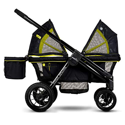 Evenflo Pivot Xplore All-Terrain Stroller Wagon (Wayfarer Black) | Amazon (US)
