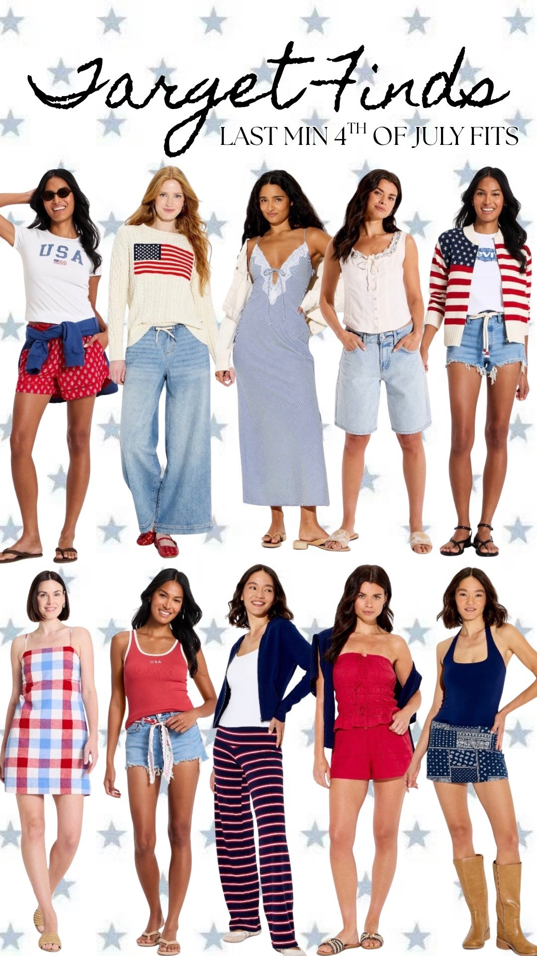 Need an outfit for the 4th?! @Target got you🇺🇸❤️🤍💙✨

#LTKootd #LTKSeasonal #LTKSaleAlert