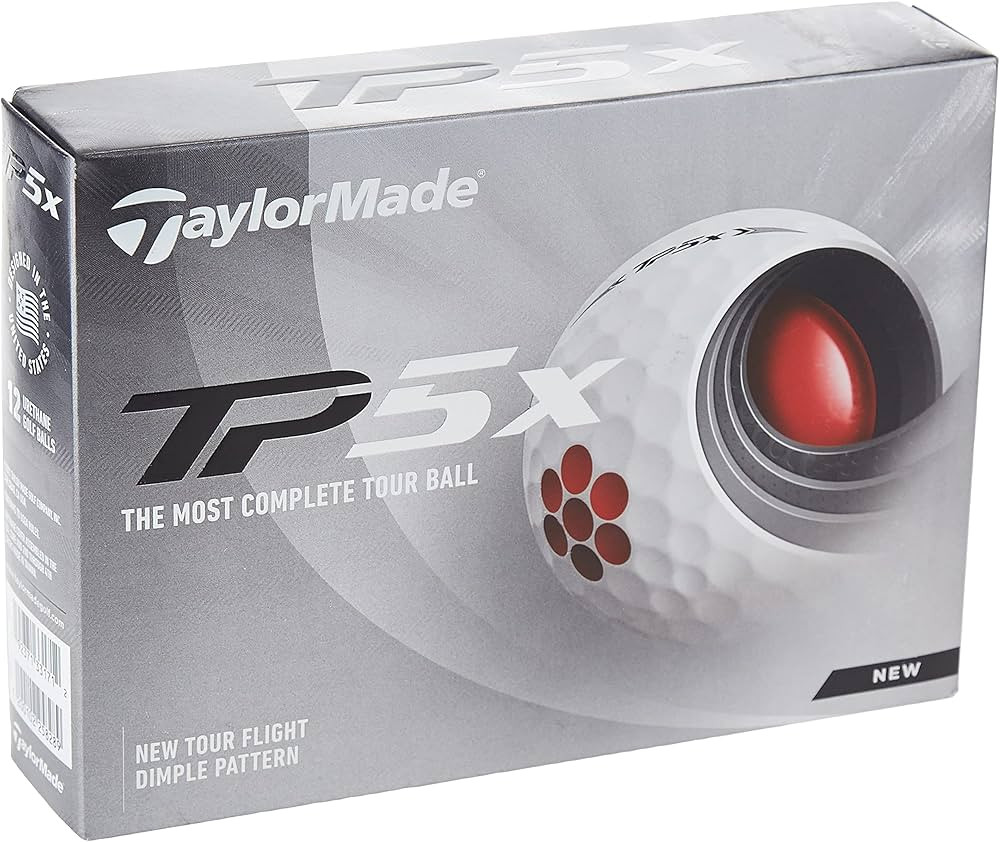 TaylorMade TP5 & TP5x Golf Balls (White, Yellow, Pix) | Amazon (US)