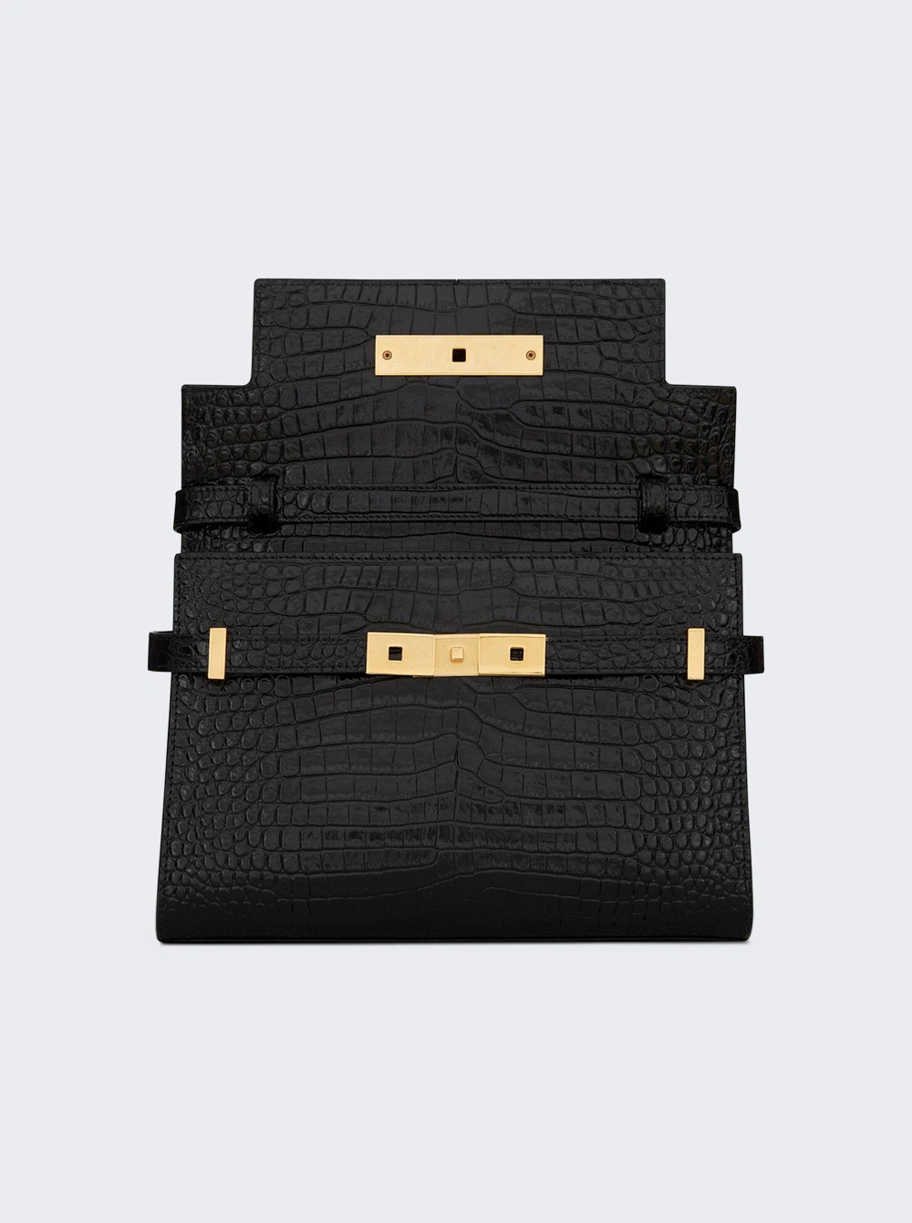 Manhattan Small Shoulder Bag Black | The Webster
