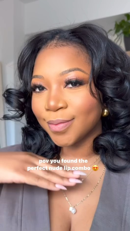 The perfect nude lip 😍 Step 1: nyx espresso lip liner Step 2: morphe soul matte Step 3: nyx Cairo matte lip Step 4: glossier high shine lip gloss 

#LTKMostLoved #LTKfindsunder50 #LTKbeauty
