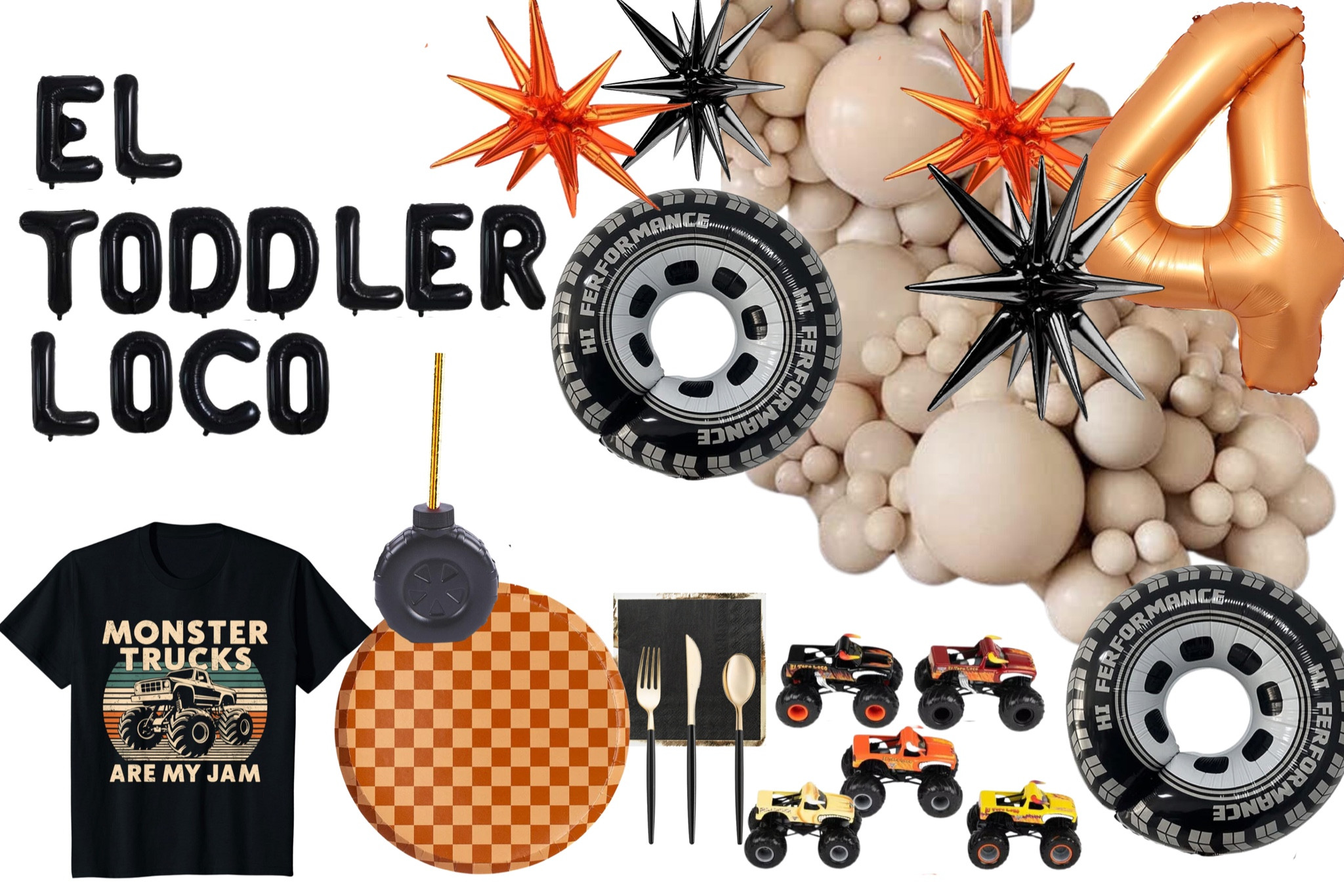 Boys monster jams truck party theme #monsterjams #boys #boy #toddler #party #lartytheme #partydecor #birthday #kids #toddlerboy #truck #balloons #party #tableware #partyideas #toys #boyparty

#LTKFamily #LTKParties #LTKKids